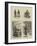 Sketches in Cairo-null-Framed Giclee Print