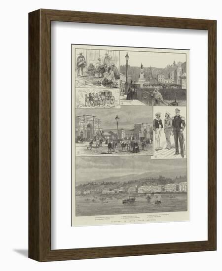 Sketches in Chile, South America-Melton Prior-Framed Giclee Print
