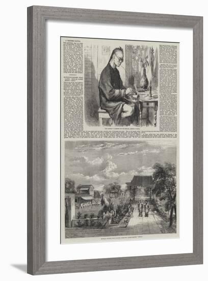 Sketches in China-Richard Principal Leitch-Framed Giclee Print