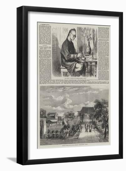 Sketches in China-Richard Principal Leitch-Framed Giclee Print