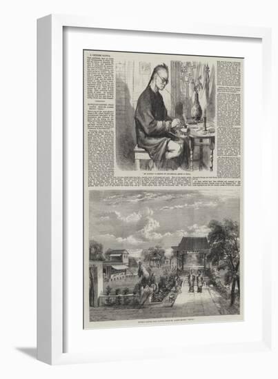 Sketches in China-Richard Principal Leitch-Framed Giclee Print