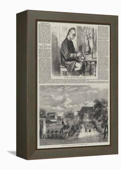 Sketches in China-Richard Principal Leitch-Framed Premier Image Canvas