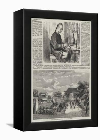 Sketches in China-Richard Principal Leitch-Framed Premier Image Canvas