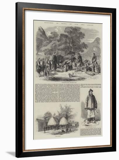 Sketches in China-null-Framed Giclee Print