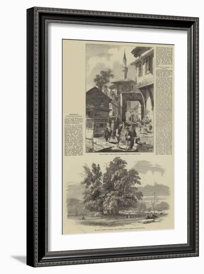 Sketches in Constantinople-Samuel Read-Framed Giclee Print