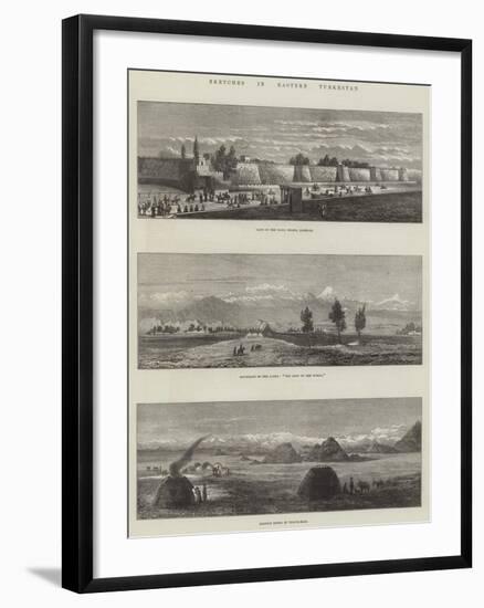 Sketches in Eastern Turkestan-null-Framed Giclee Print