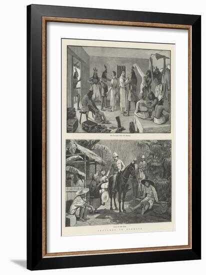 Sketches in Formosa-Amedee Forestier-Framed Giclee Print