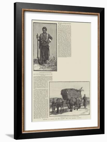 Sketches in Georgia and the Caucasus, Miss Kate Marsden's Travels-null-Framed Giclee Print