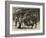 Sketches in Japan, Temple-Street, Nagasaki-null-Framed Giclee Print