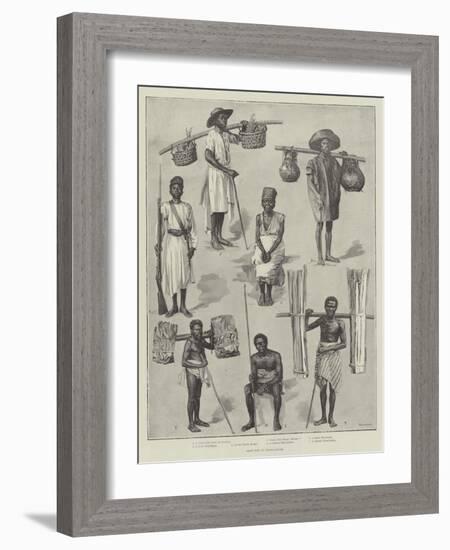 Sketches in Madagascar-null-Framed Giclee Print