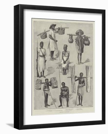 Sketches in Madagascar-null-Framed Giclee Print