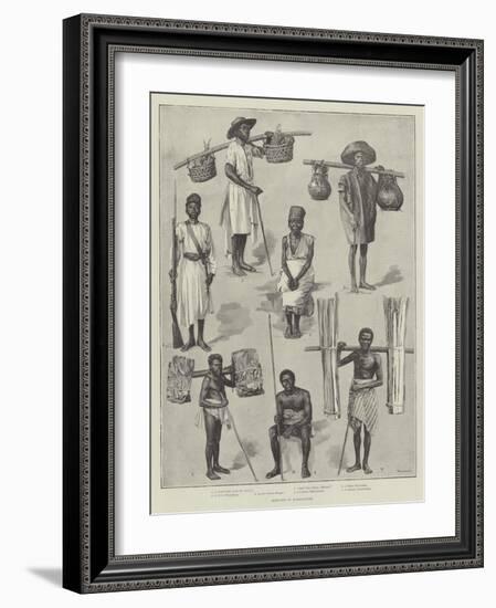 Sketches in Madagascar-null-Framed Giclee Print