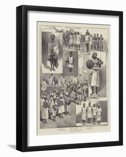 Sketches in Madagascar-null-Framed Giclee Print