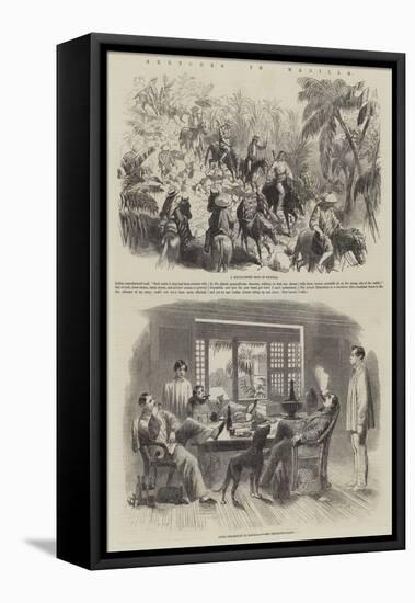 Sketches in Manilla-Frederick John Skill-Framed Premier Image Canvas