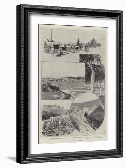 Sketches in Natal-Joseph Holland Tringham-Framed Giclee Print