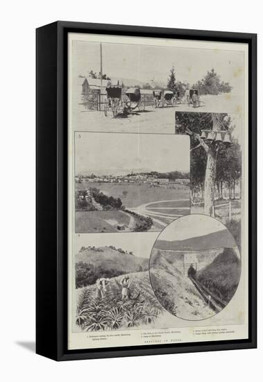 Sketches in Natal-Joseph Holland Tringham-Framed Premier Image Canvas