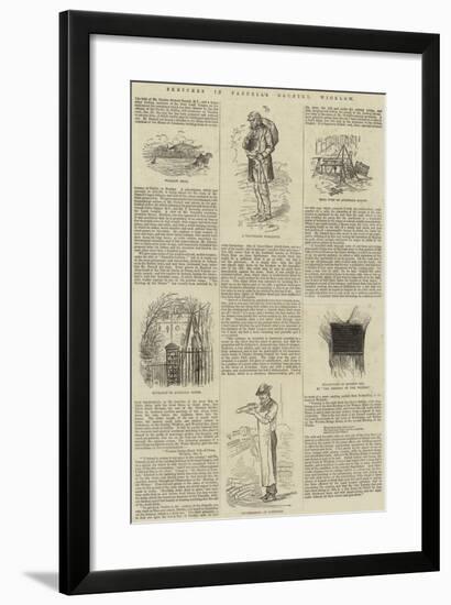 Sketches in Parnell's Country, Wicklow-null-Framed Giclee Print