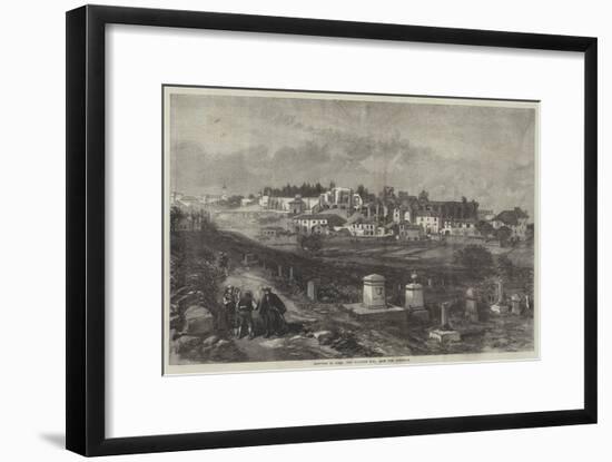 Sketches in Rome, the Palatine Hill, from the Aventine-null-Framed Giclee Print