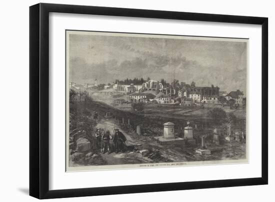 Sketches in Rome, the Palatine Hill, from the Aventine-null-Framed Giclee Print