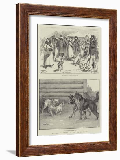 Sketches in Siberia-Frederick Pegram-Framed Giclee Print