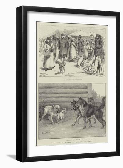 Sketches in Siberia-Frederick Pegram-Framed Giclee Print