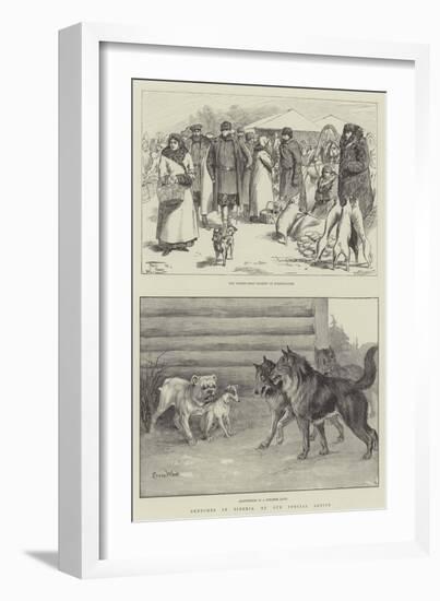 Sketches in Siberia-Frederick Pegram-Framed Giclee Print