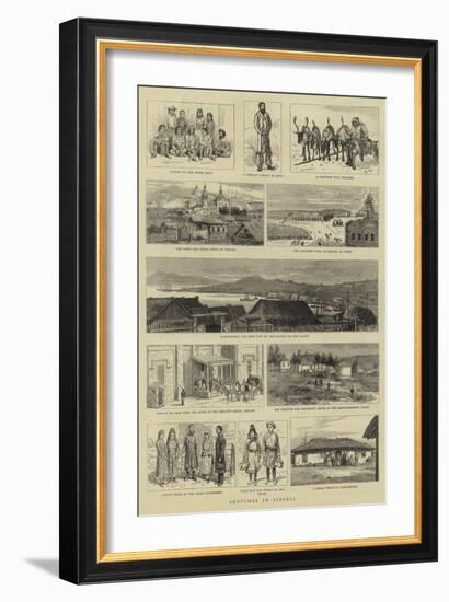 Sketches in Siberia-William Henry James Boot-Framed Giclee Print