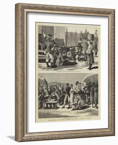 Sketches in South Africa-Charles Edwin Fripp-Framed Giclee Print