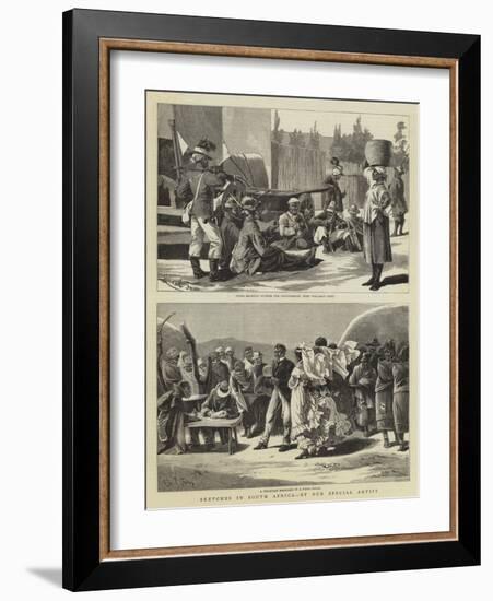 Sketches in South Africa-Charles Edwin Fripp-Framed Giclee Print