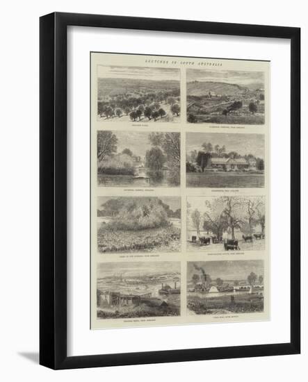 Sketches in South Australia-null-Framed Giclee Print