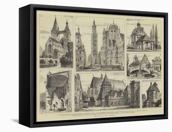 Sketches in Swabia-Henry William Brewer-Framed Premier Image Canvas