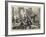 Sketches in Telegraph Street, the Boys' Kitchen-null-Framed Giclee Print