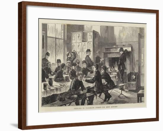 Sketches in Telegraph Street, the Boys' Kitchen-null-Framed Giclee Print