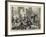 Sketches in Telegraph Street, the Boys' Kitchen-null-Framed Giclee Print