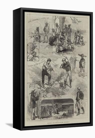 Sketches in the American Far West-Charles Robinson-Framed Premier Image Canvas