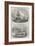 Sketches in the Baltic Fleet-John Wilson Carmichael-Framed Giclee Print