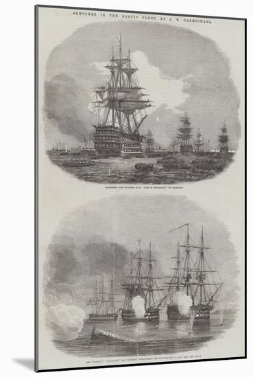 Sketches in the Baltic Fleet-John Wilson Carmichael-Mounted Giclee Print