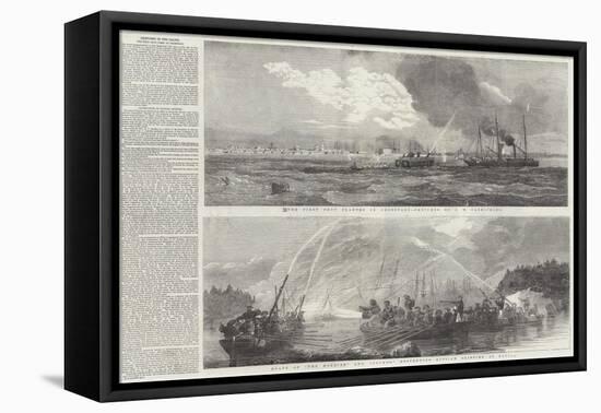 Sketches in the Baltic-John Wilson Carmichael-Framed Premier Image Canvas