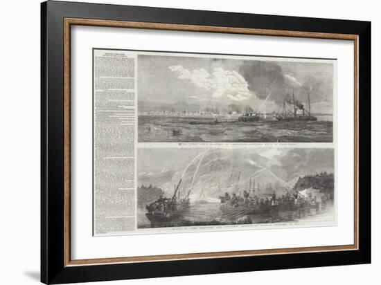 Sketches in the Baltic-John Wilson Carmichael-Framed Giclee Print