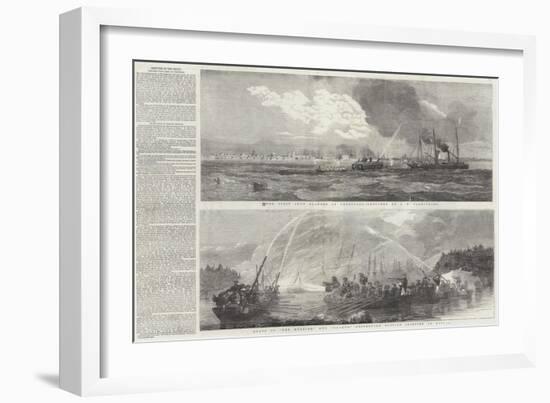 Sketches in the Baltic-John Wilson Carmichael-Framed Giclee Print