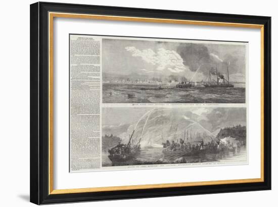 Sketches in the Baltic-John Wilson Carmichael-Framed Giclee Print