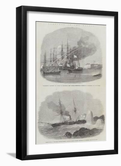 Sketches in the Baltic-John Wilson Carmichael-Framed Giclee Print