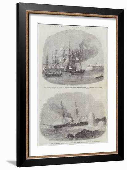 Sketches in the Baltic-John Wilson Carmichael-Framed Giclee Print