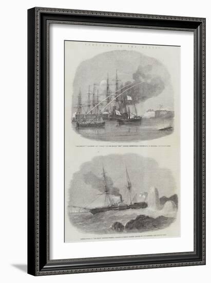 Sketches in the Baltic-John Wilson Carmichael-Framed Giclee Print