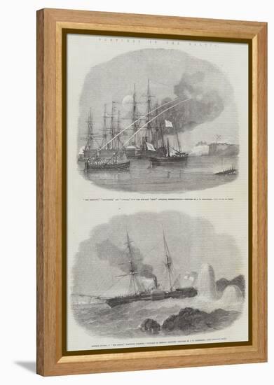 Sketches in the Baltic-John Wilson Carmichael-Framed Premier Image Canvas