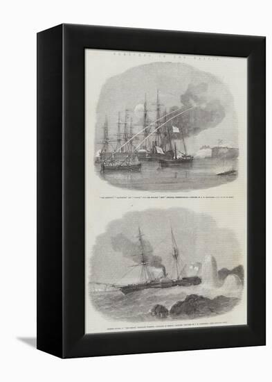 Sketches in the Baltic-John Wilson Carmichael-Framed Premier Image Canvas