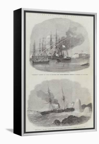 Sketches in the Baltic-John Wilson Carmichael-Framed Premier Image Canvas