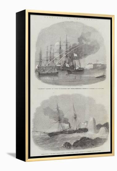 Sketches in the Baltic-John Wilson Carmichael-Framed Premier Image Canvas