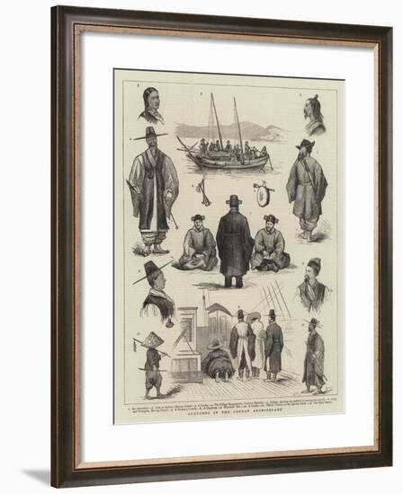 Sketches in the Corean Archipelago-null-Framed Giclee Print