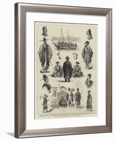 Sketches in the Corean Archipelago-null-Framed Giclee Print